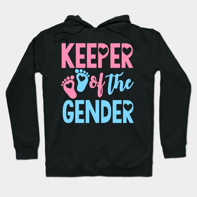 Gender Reveal Keeper of the Gender Hoodie by CreativeShirt